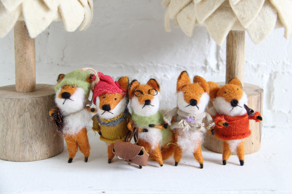 Fox Ornaments