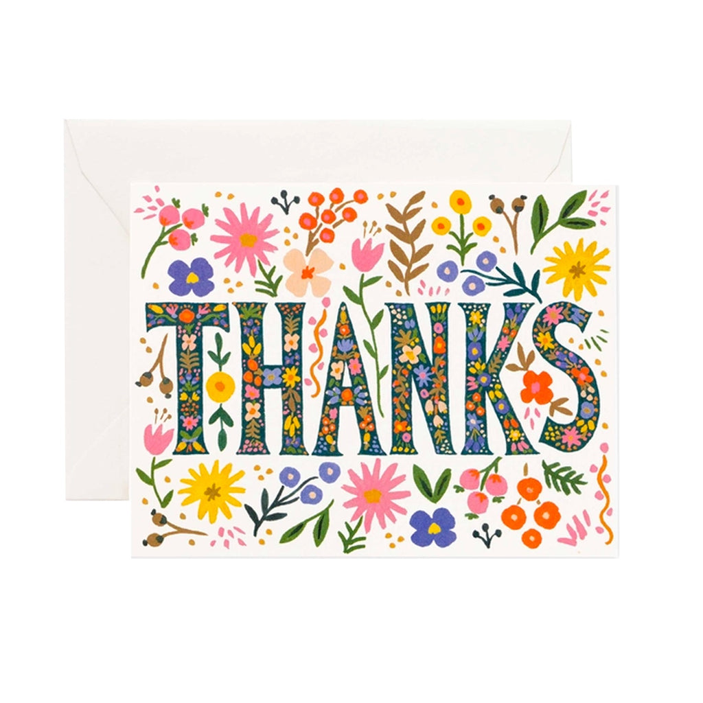 Floral Thanks Boxed Cards – The Paper Place