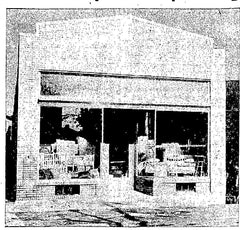WJ Southard's mattress factory in 1915