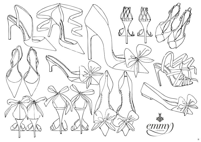 Emmy London Sketch Book Colouring Page