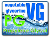 PG to VG ratio e-juice