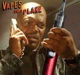 vaping on a plane