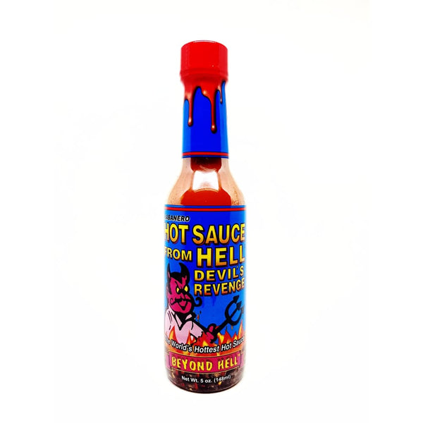 Habanero Hot Sauce From Hell Devils Revenge Beyond Hell Chilly Chiles 