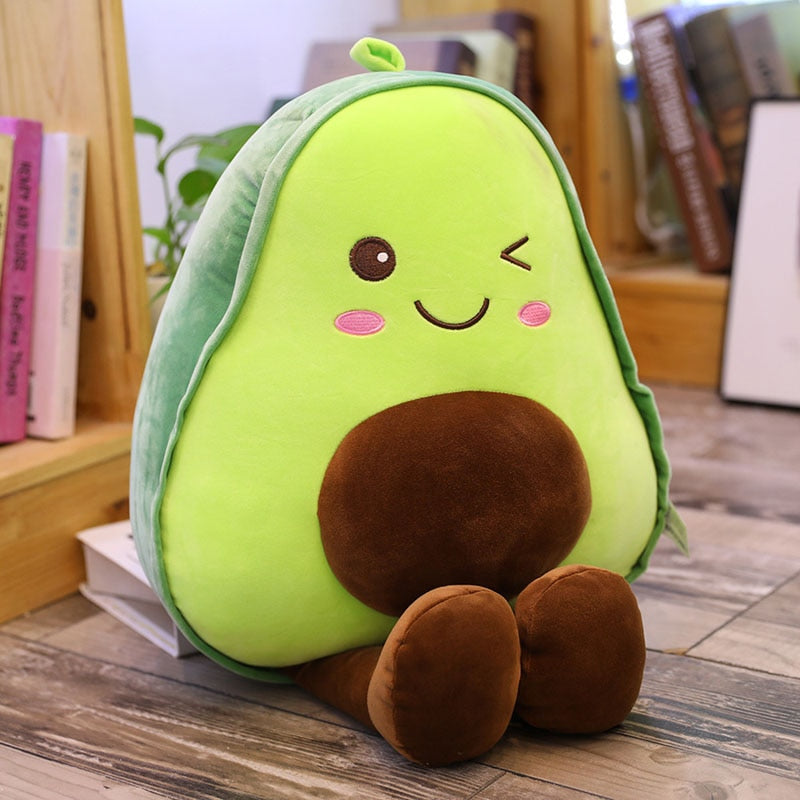 avocado plush pillow