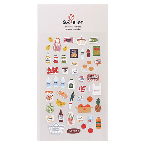 Suatelier Stickers - 1126 Market - Paper Plus Cloth