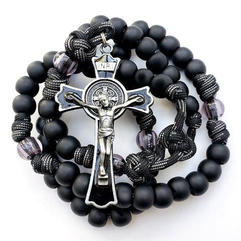 Black Monk Rosary (and a poem)!