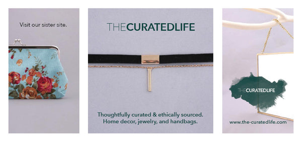The Curated Life Thoughtfull Curated, Ethically Sourced Decor, Handbags, and Jewelry