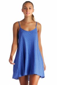 Beach Blue Mini Knit Dress
