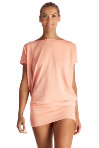 Lovely Blush Knit T-Back Tunic