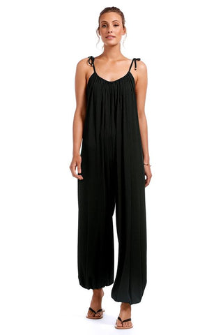 Vitamin A Black EcoRib™ Jumpsuit