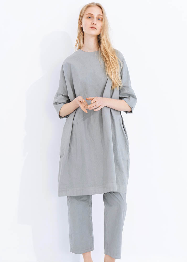 Arts & Science Grey Balloon Dress, Back Gum Grey Pajama Pant