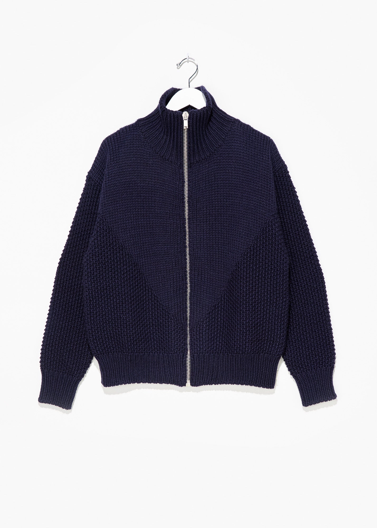 rand Persoonlijk Reis Jil Sander Men's Zip Sweater Navy | Tiina The Store
