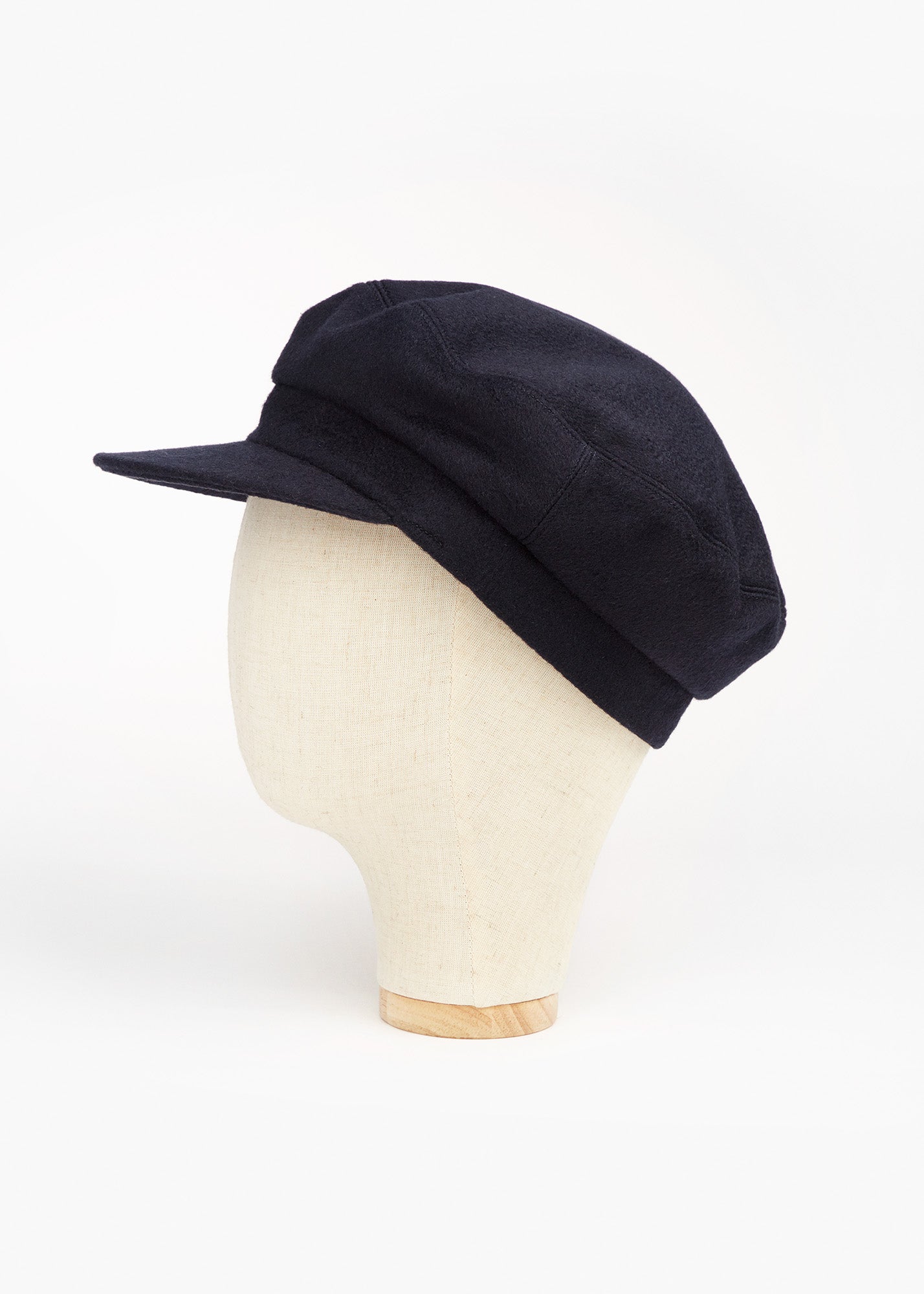 Kijima Takayuki Cashmere Marine Cap Navy | Tiina The Store 1