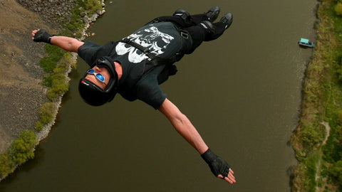 Jeb Corliss Base Jumping and WingSuit Flying on X-Wear.com