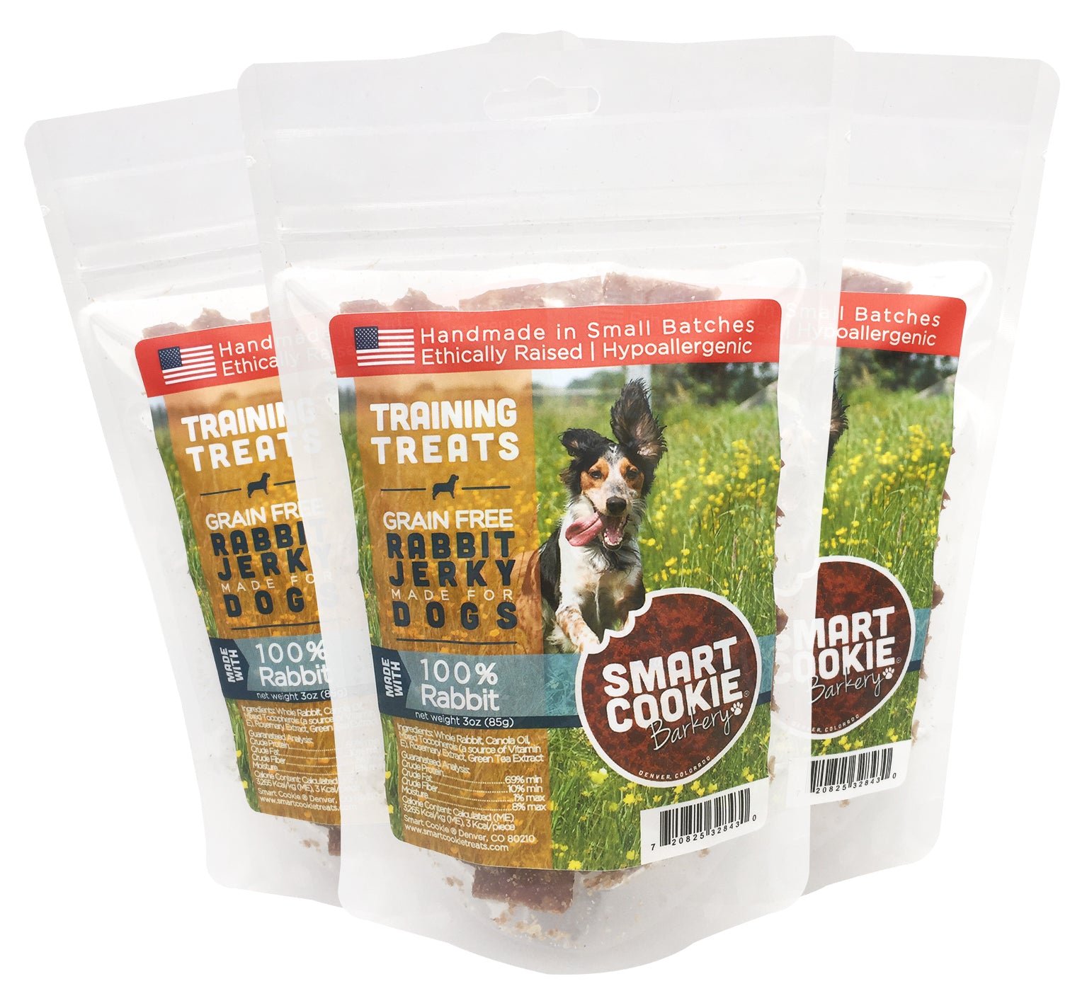 Rabbit Jerky Training Treats for Dogs