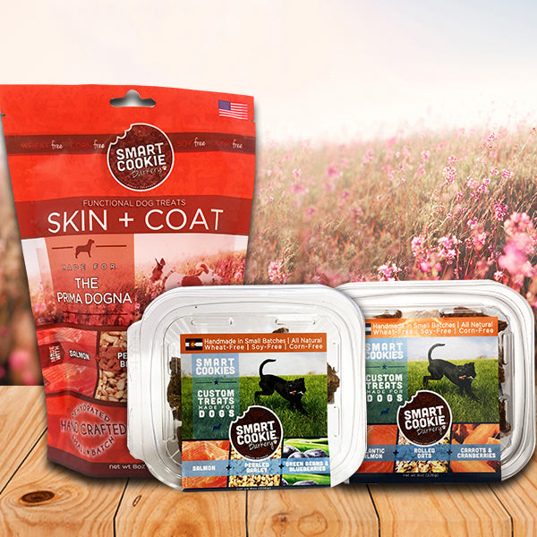 Skin and Coat Dog Treats Sampler