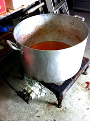 sausages  made simple tomato sauce making