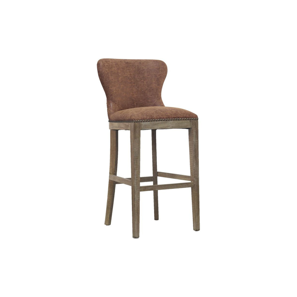 dorsey counter stool nubuck charcoal