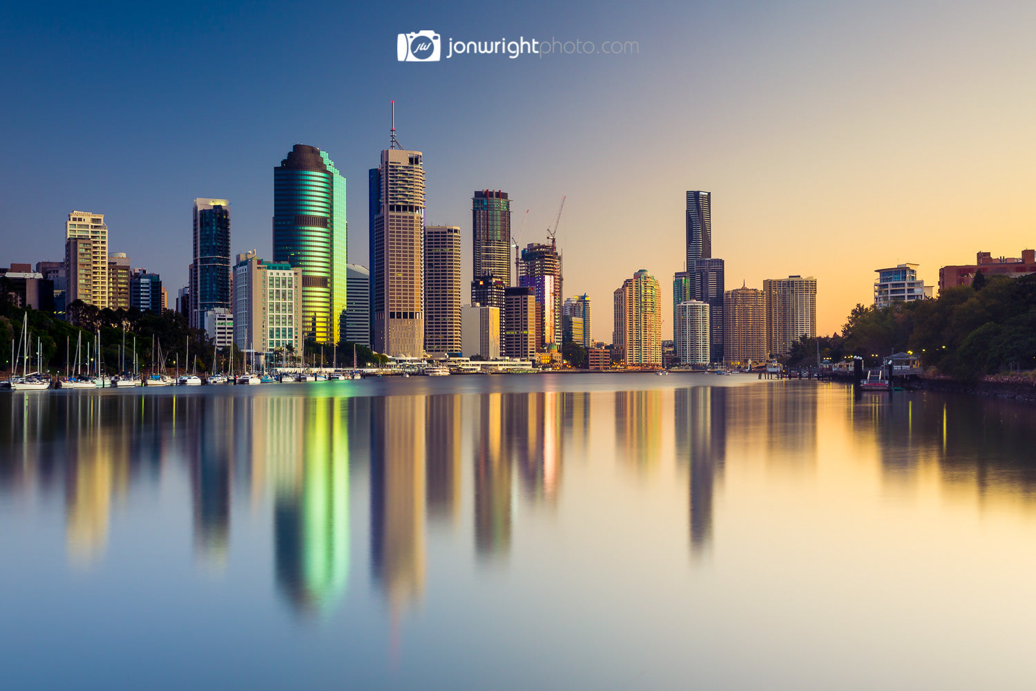 Brisbane City Canvas Art Kangaroo Point Cliffs