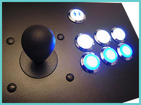 illuminated arcade buttons