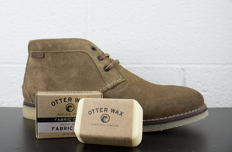 How to Wax Suede with Otter Wax