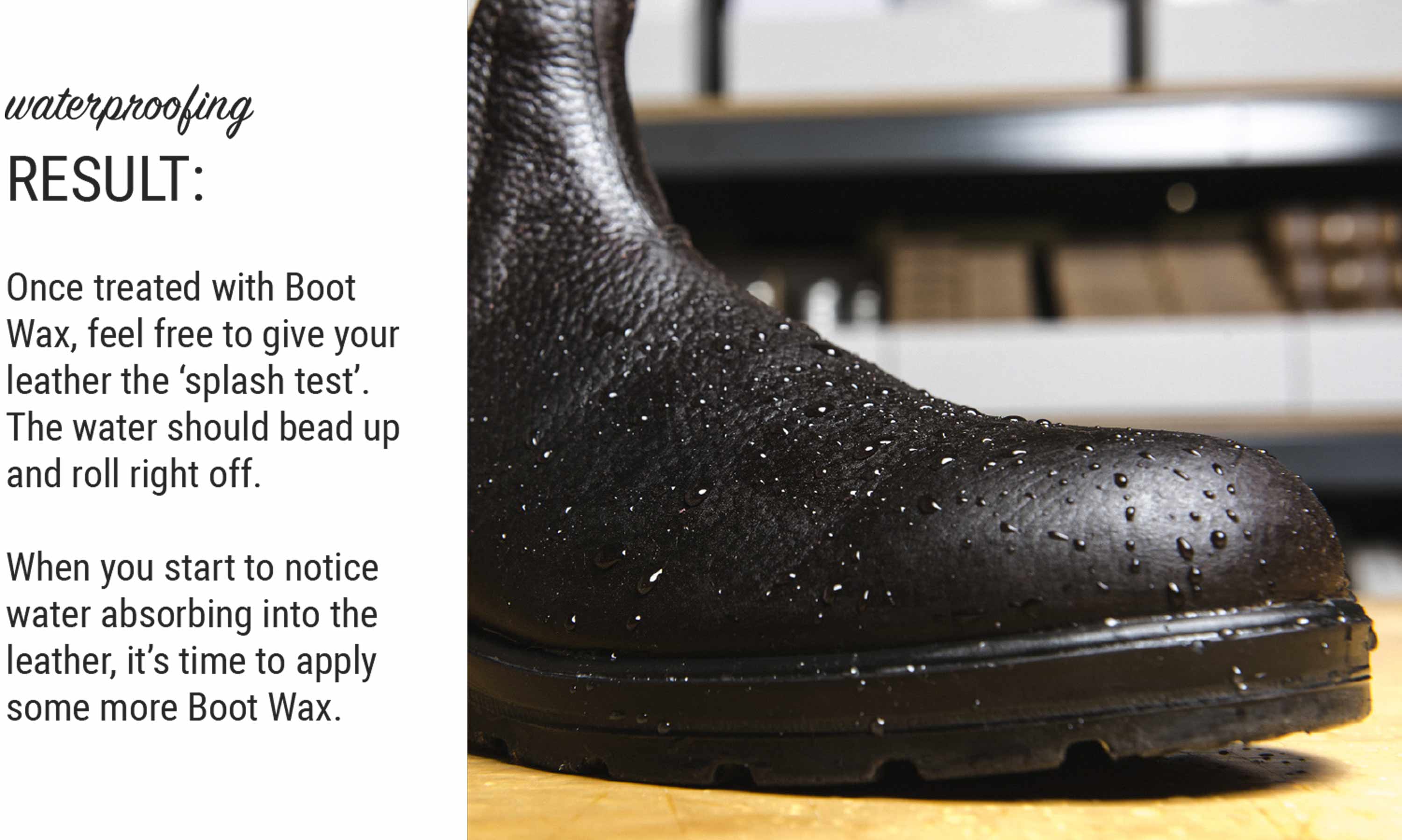 How To Waterproof Leather Boots Using Otter Wax Boot Wax