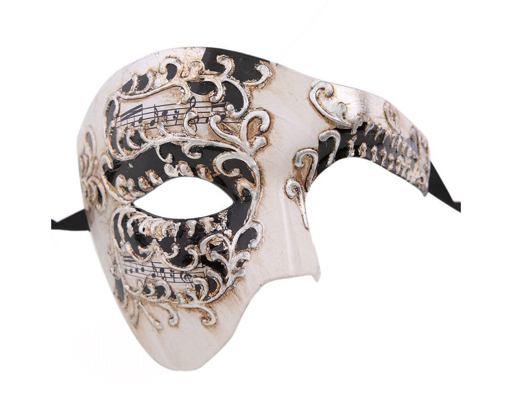 Steampunk Mask Vintage Silver Phantom Of the Opera Masquerade Mask SPM001SL NEW 