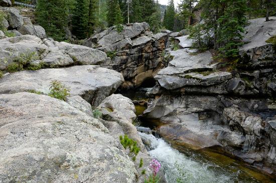 Devil's Punchbowl swimming hole Colorado