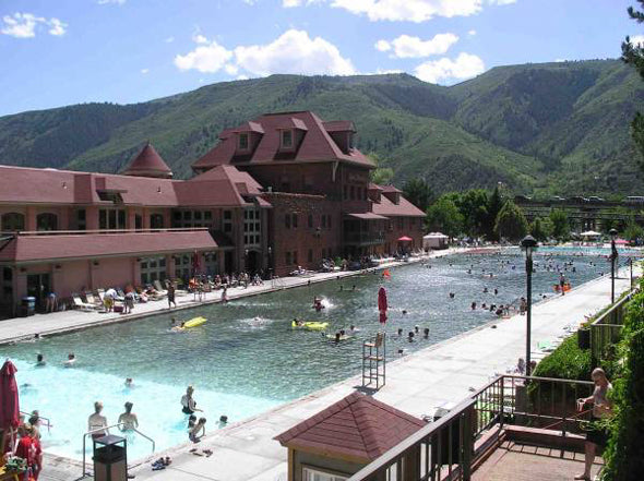 Glenwood Springs Swimming Pool Colorado