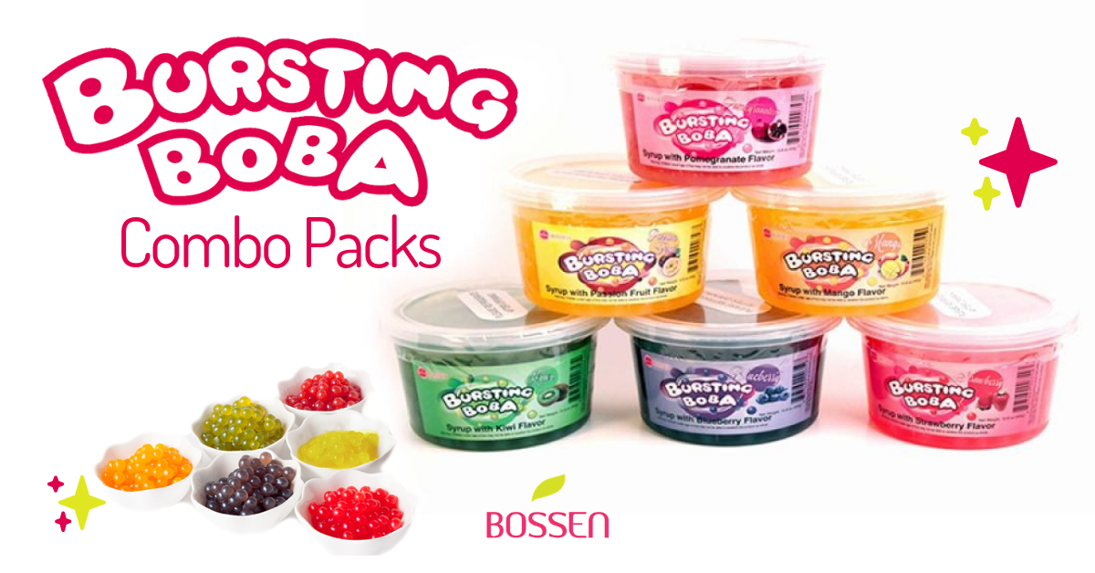 Bossen Bursting Boba®Combo FUN Packs