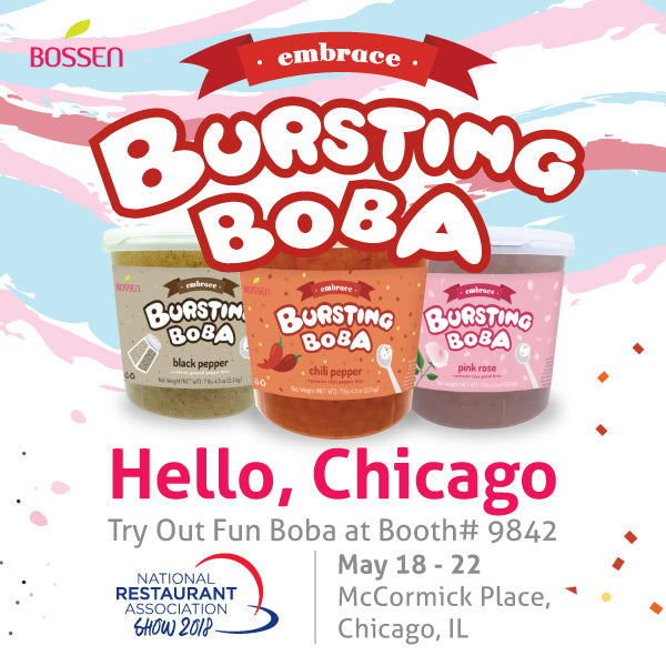 Bossen Bursting Boba® at Chicago NRA