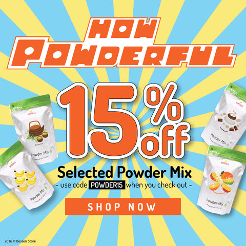 Bossen How Powderful Promotion