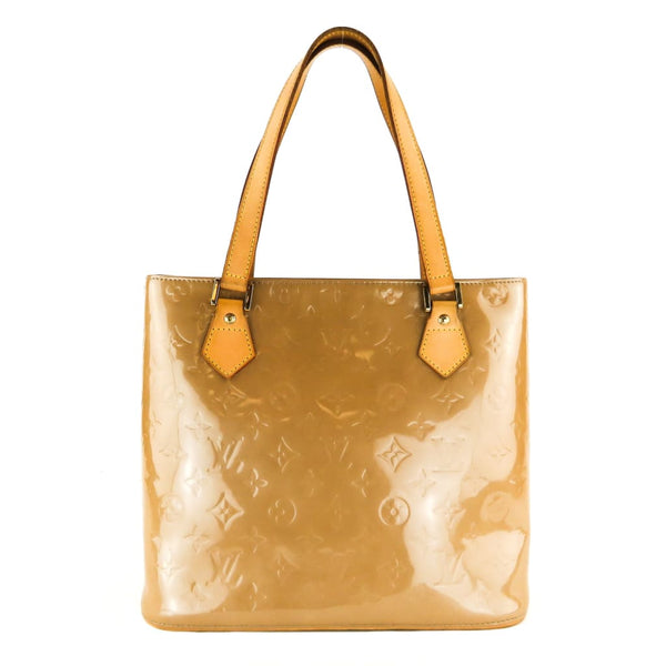Louis Vuitton Beige Vernis Leather Houston Tote Bag – Mosh Posh Designer Consignment Boutique
