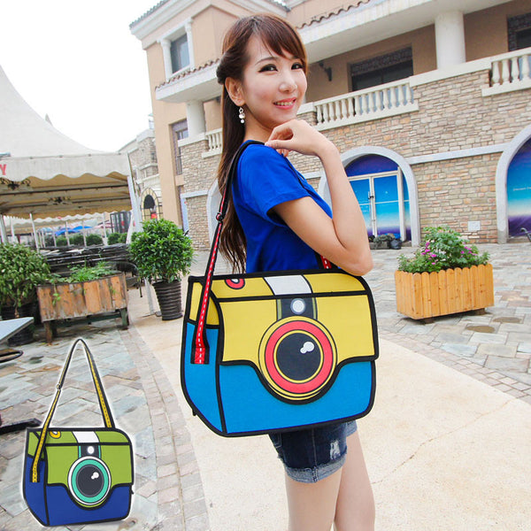 bags that look like cartoons