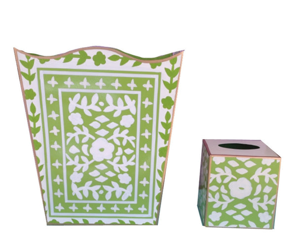 green tissue holder