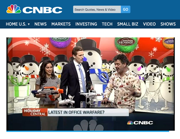 christmas shirt on CNBC