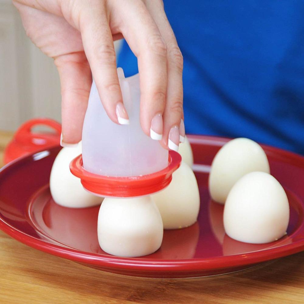 silicone hard boiled egg maker