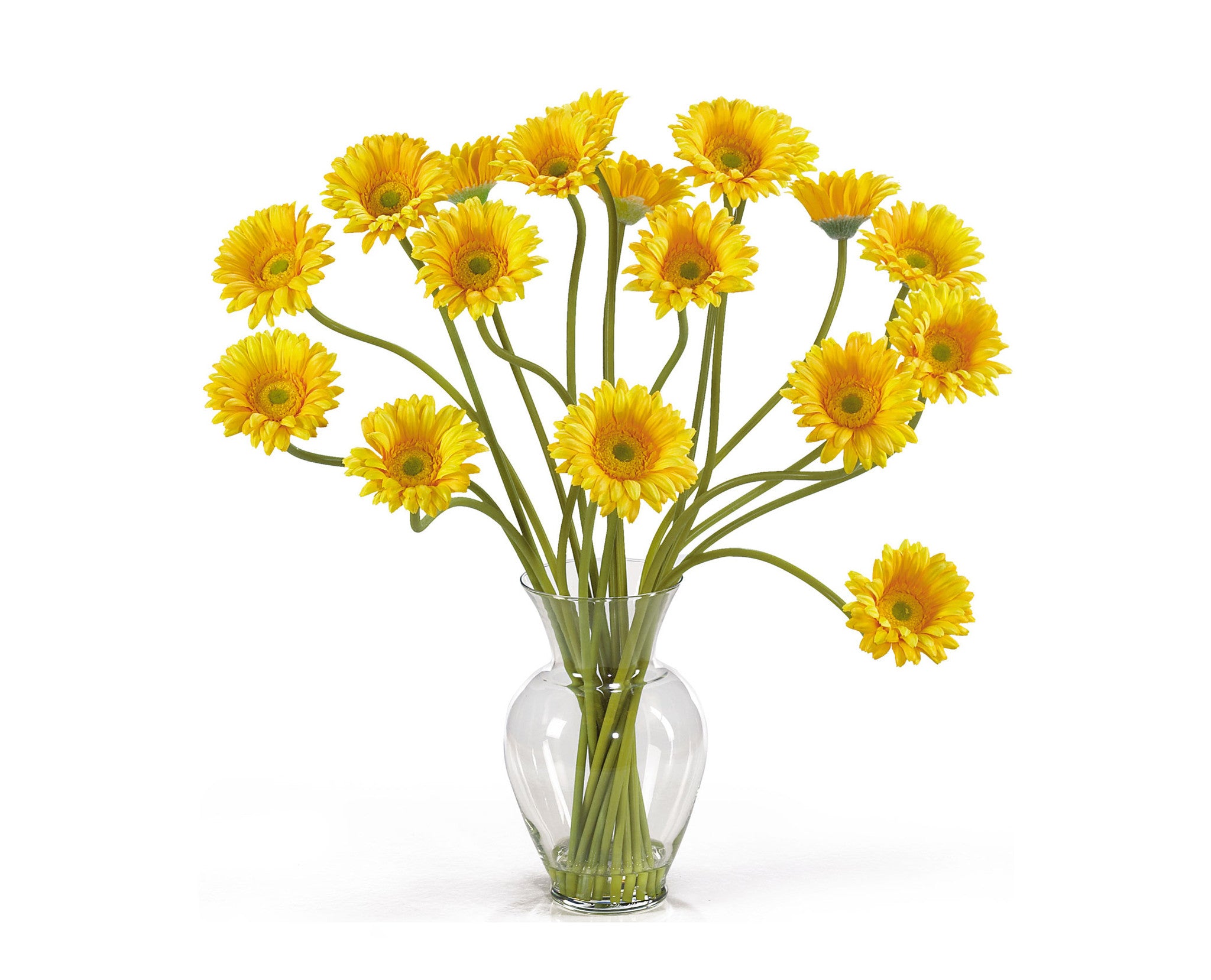 Artificial Daisies Yellow - Silk Flowers