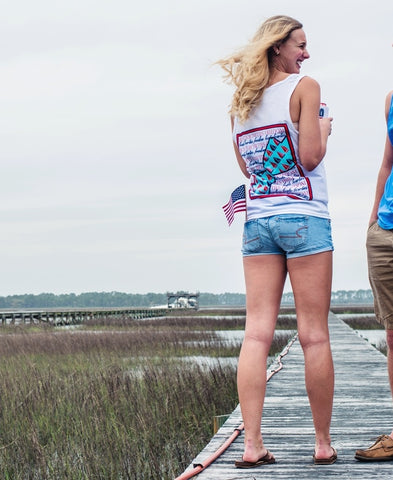 boats bow ties freedom american tank ladies