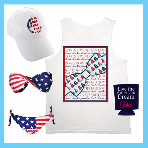 Ladies Summer 4th of July Outfit Suggestions