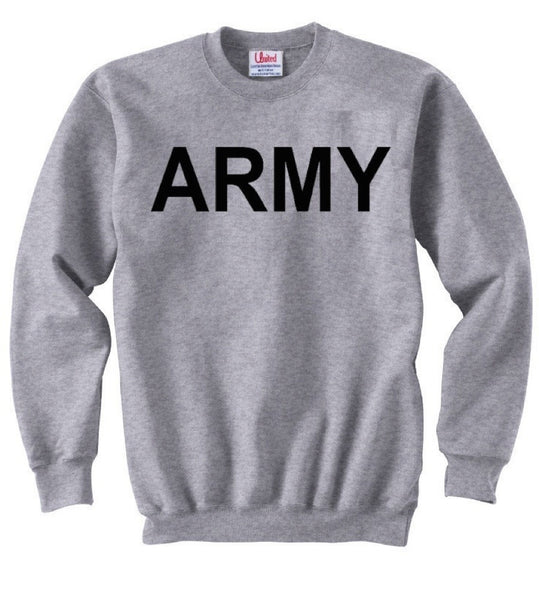 army sweatshirt