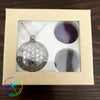 Harmony Ball Aromatherapy Necklace, Flower of Life