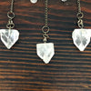 Apophyllite Tip Pendulum for Intuition & Spiritual Connection