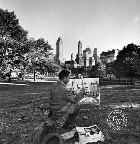 Kingman in Central Park, 1959