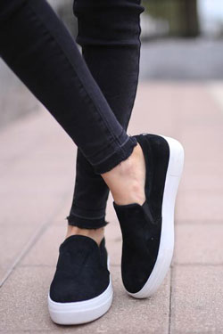 slip-on sneakers