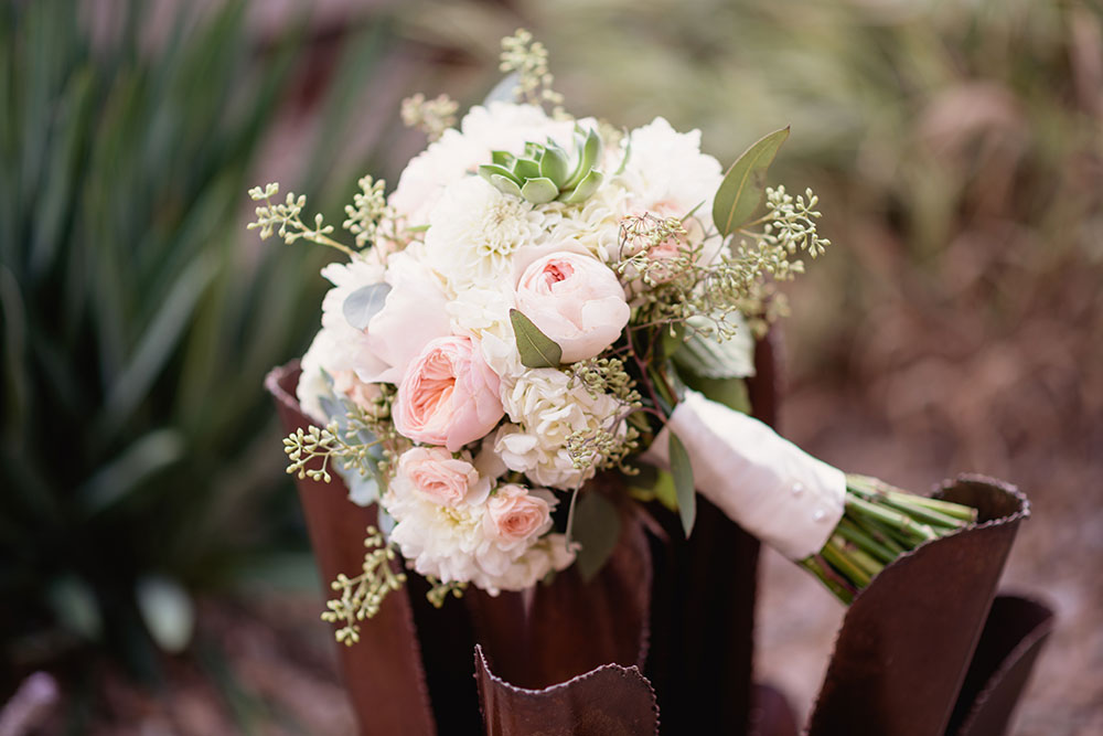 Rustic & Romantic Desert Wedding 