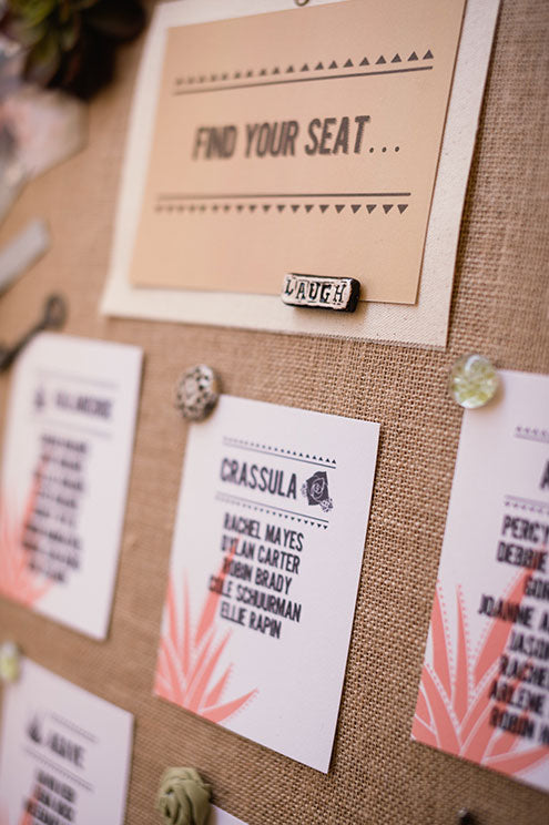 Rustic & Romantic Desert Wedding - http://pieceofcakeweddingdecor.com