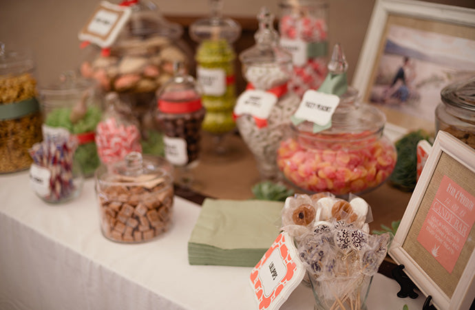 Rustic & Romantic Desert Wedding - http://pieceofcakeweddingdecor.com