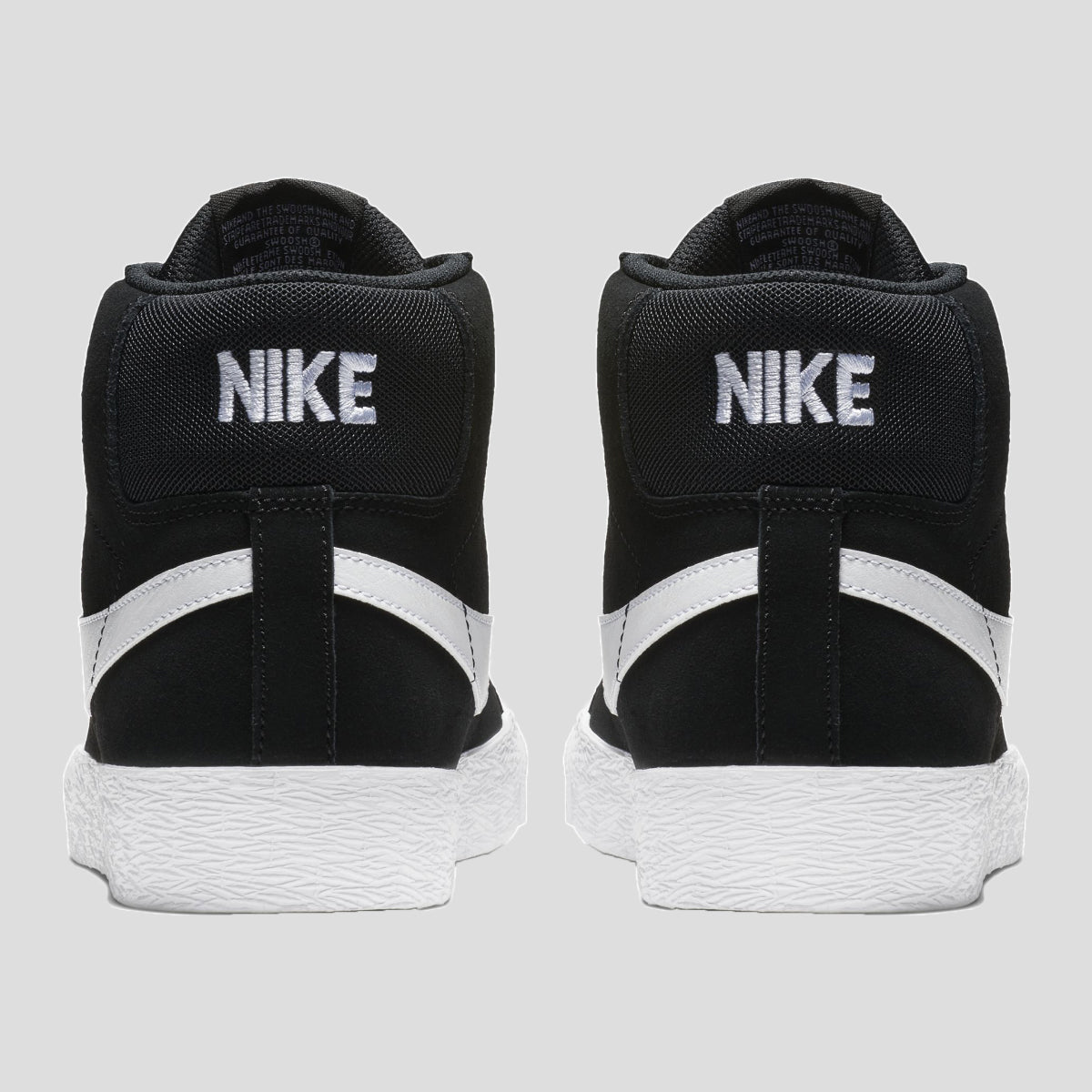 nike blazer black mid