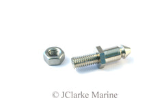 Lift the dot double height threaded stud and nut